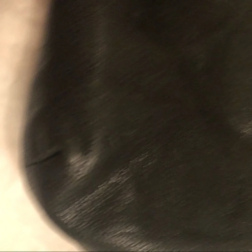 Michael kors black leather clutch bag